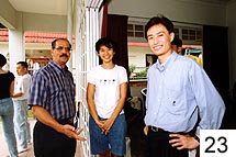 Mr Baskaran, Patricia, Calvin