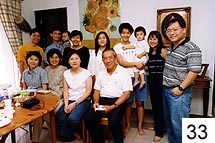 Kwee Huang sitting at front left